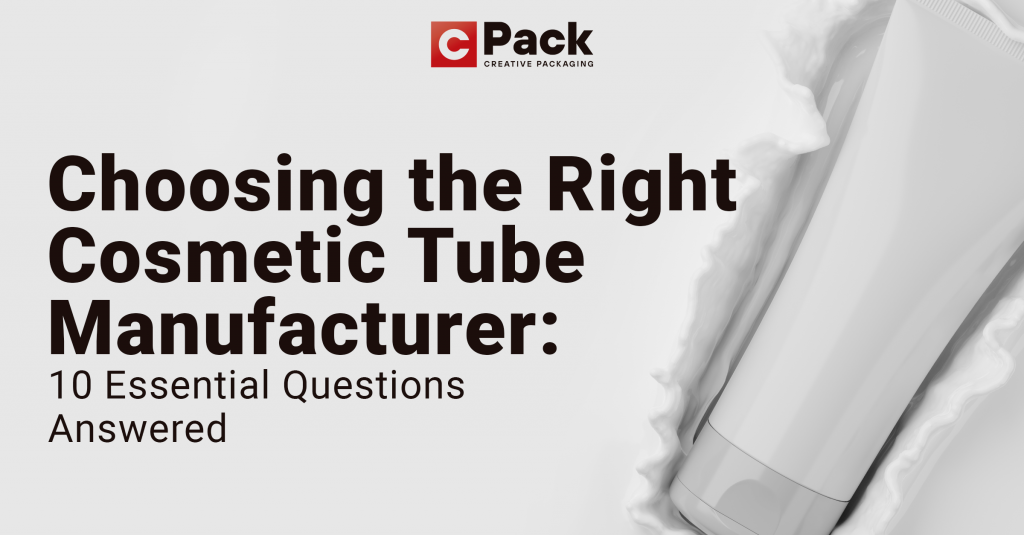 Choosing the Right Cosmetic Tube Manufacturer